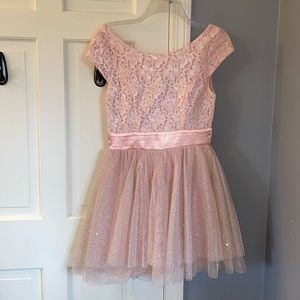 Beautiful Pink Semi Formal Dress- Size 3